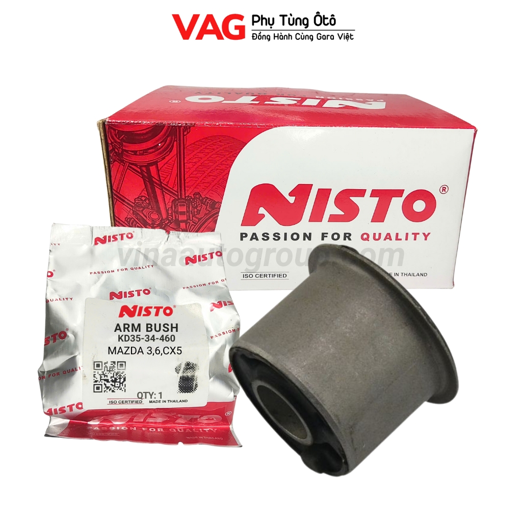 Cao su càng A lớn Mazda Cx-5 2012 - 2017 Nisto Thái Lan